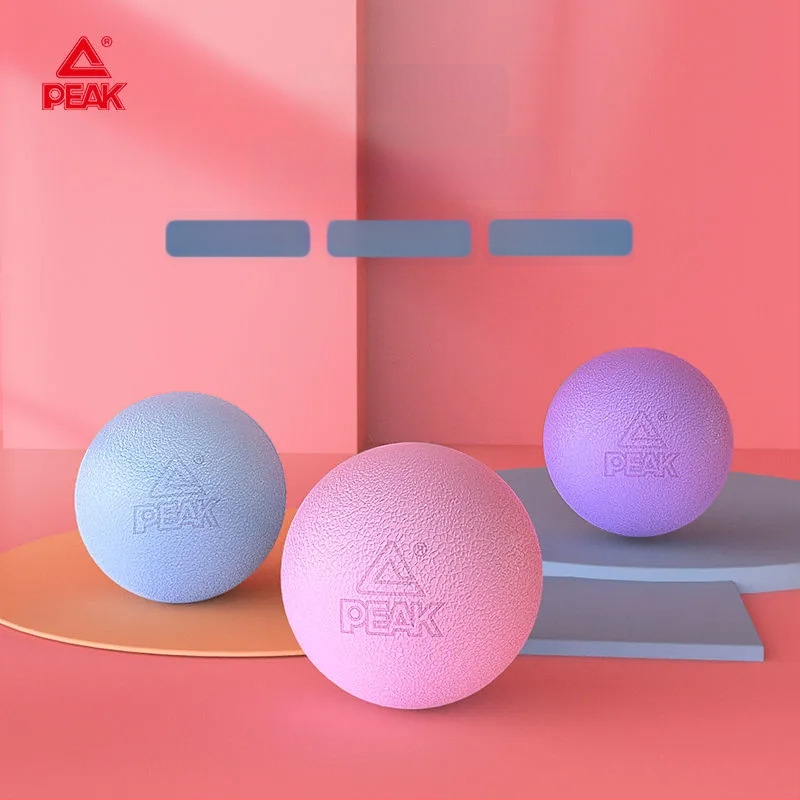 Joga fascijos kamuolys – pėdų, pečių ir kaklo masažas, nešiojamas, neįpumpuojamas; Medžiaga: TPE; Skersmuo: 62 mm; Svoris: 145 g; Tinka sveikatos masažui ir fitnesui