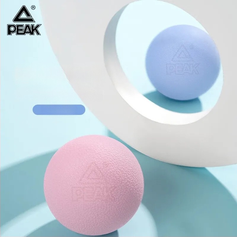 Joga fascijos kamuolys – pėdų, pečių ir kaklo masažas, nešiojamas, neįpumpuojamas; Medžiaga: TPE; Skersmuo: 62 mm; Svoris: 145 g; Tinka sveikatos masažui ir fitnesui