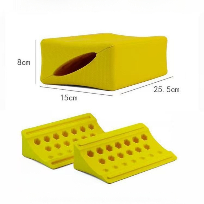 Trikampis EVA jogos blokas pečių atidarymui, fascijos atpalaidavimui ir reabilitacijos treniruotėms