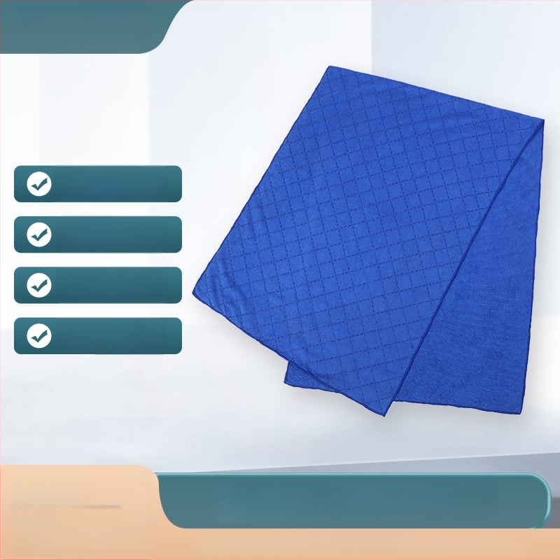 Ainlion mikropluošto jogos kilimėlio rankšluostis, neslidus, prakaitą sugeriantis, vidaus ir lauko naudojimui, 300 g