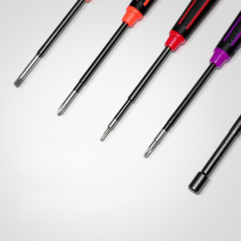 Магнитна кръстовидна отвертка за ремонт на графична карта и лаптоп — CRV хром-ванадий, тегло 0.05, съвместима