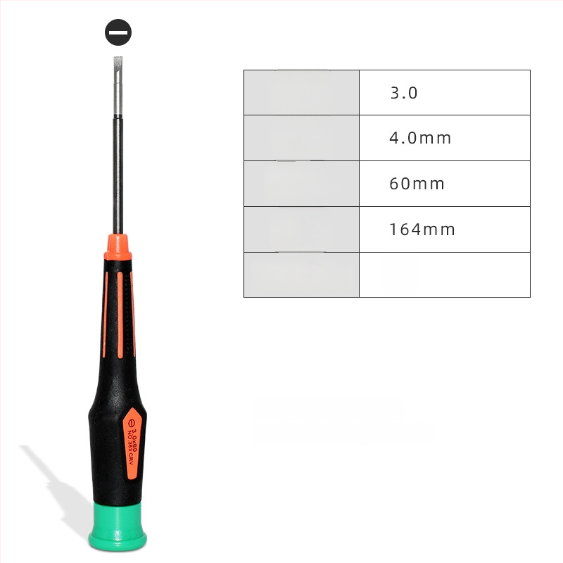 Магнитна кръстовидна отвертка за ремонт на графична карта и лаптоп — CRV хром-ванадий, тегло 0.05, съвместима
