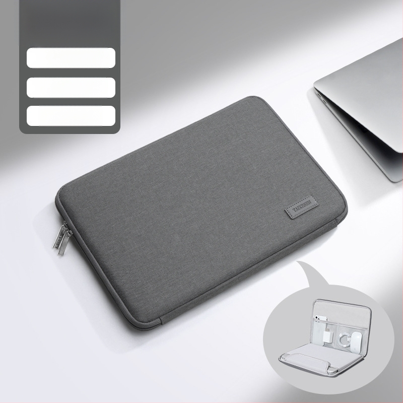 Tykson nešiojamojo kompiuterio krepšys, suderinamas su Lenovo, Apple, Xiaomi, Dell, Huawei ir MateBook 14; Oxford audinys, vidinė kišenė