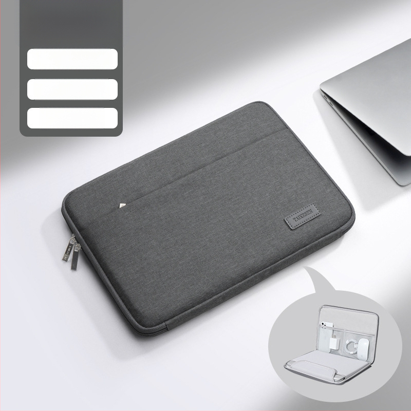 Tykson nešiojamojo kompiuterio krepšys, suderinamas su Lenovo, Apple, Xiaomi, Dell, Huawei ir MateBook 14; Oxford audinys, vidinė kišenė