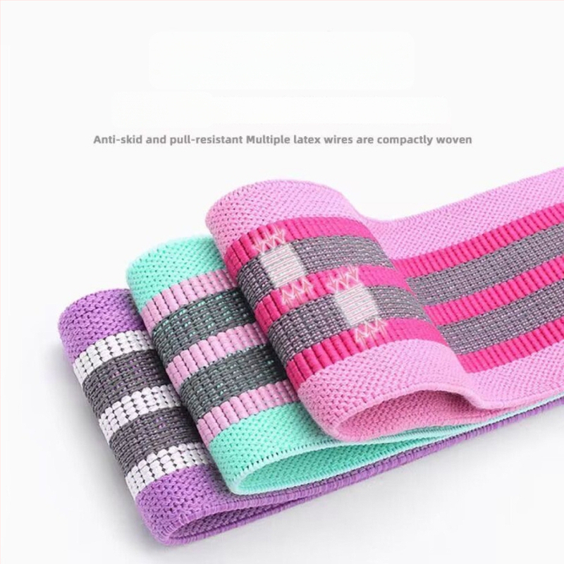 Rice Flowers йога колан със съпротивление — хип пръстен, пръстен за клек, еластични ленти за съпротивление