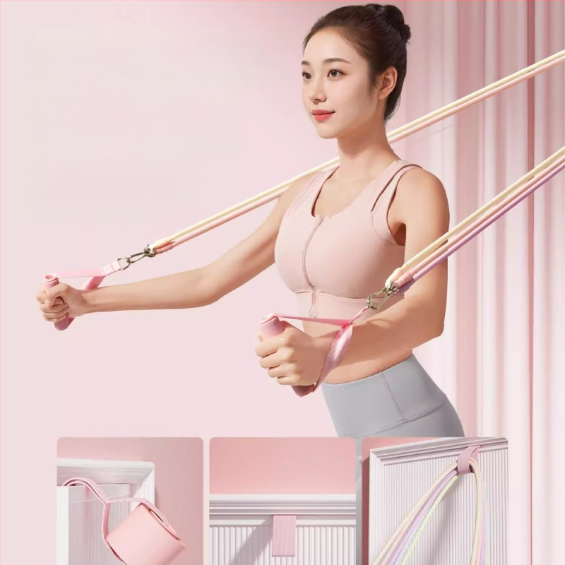 Йога ластична лента за тренировка на гърба Canduo — TPE материал, висока еластичност, устойчива на разкъсване