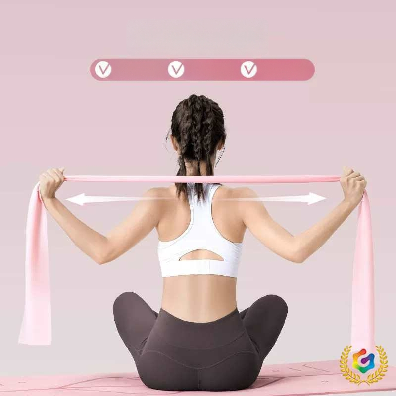 Фитнес еластични ленти за йога – ленти за тренировка на гръб и разтягане на раменете (Материал: Друг; Марка: Друга)