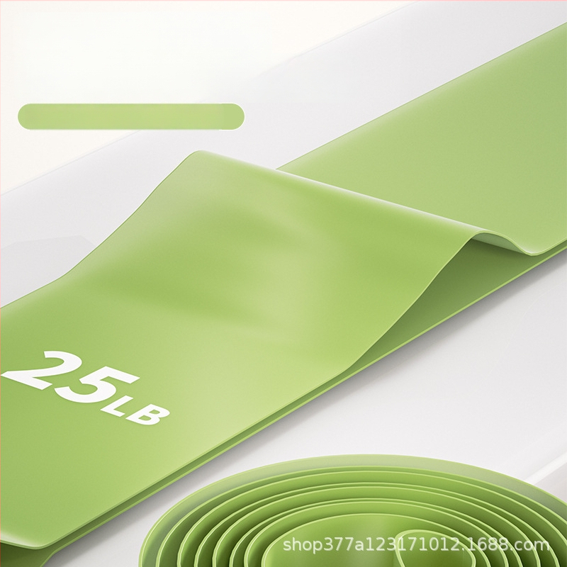 Йога еластична лента за тренировки — силиконова лента, марка Shujinbao; за йога, фитнес и упражнения за дупе