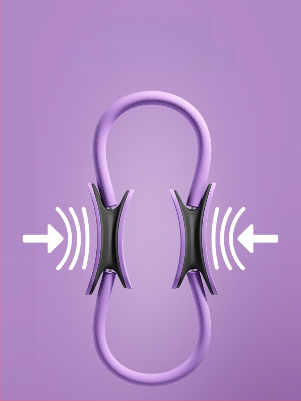 Pilates kör ívelt fogantyúval, üvegszálas+PP, magas rugalmasság