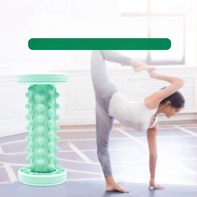 Колело за масаж на ръце и крака със шипове за релаксация на меридианите, мускулите и фасциите — йога пособие за фитнес