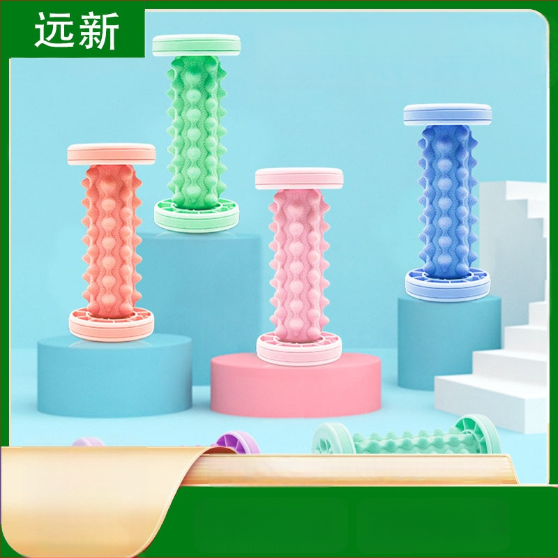 Колело за масаж на ръце и крака със шипове за релаксация на меридианите, мускулите и фасциите — йога пособие за фитнес