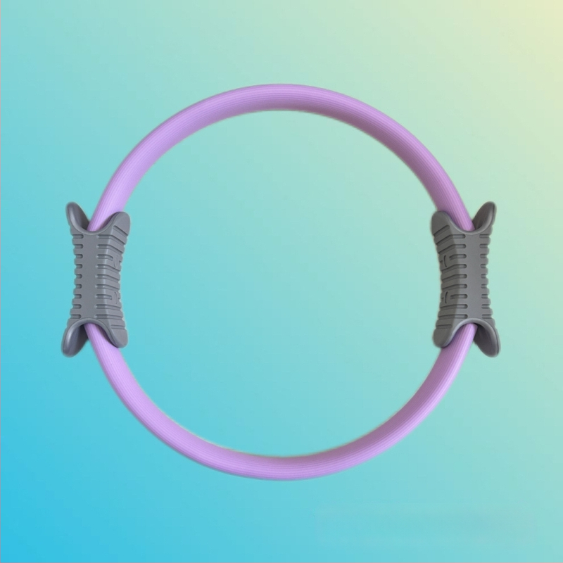 Пилатес пръстен с каучуково покритие за домашен фитнес — Hengshuo, помощник за йога и пилатес
