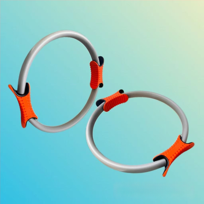 Пилатес пръстен с каучуково покритие за домашен фитнес — Hengshuo, помощник за йога и пилатес