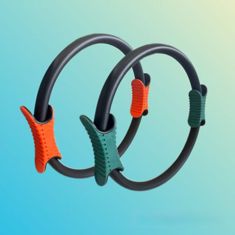 Пилатес пръстен с каучуково покритие за домашен фитнес — Hengshuo, помощник за йога и пилатес