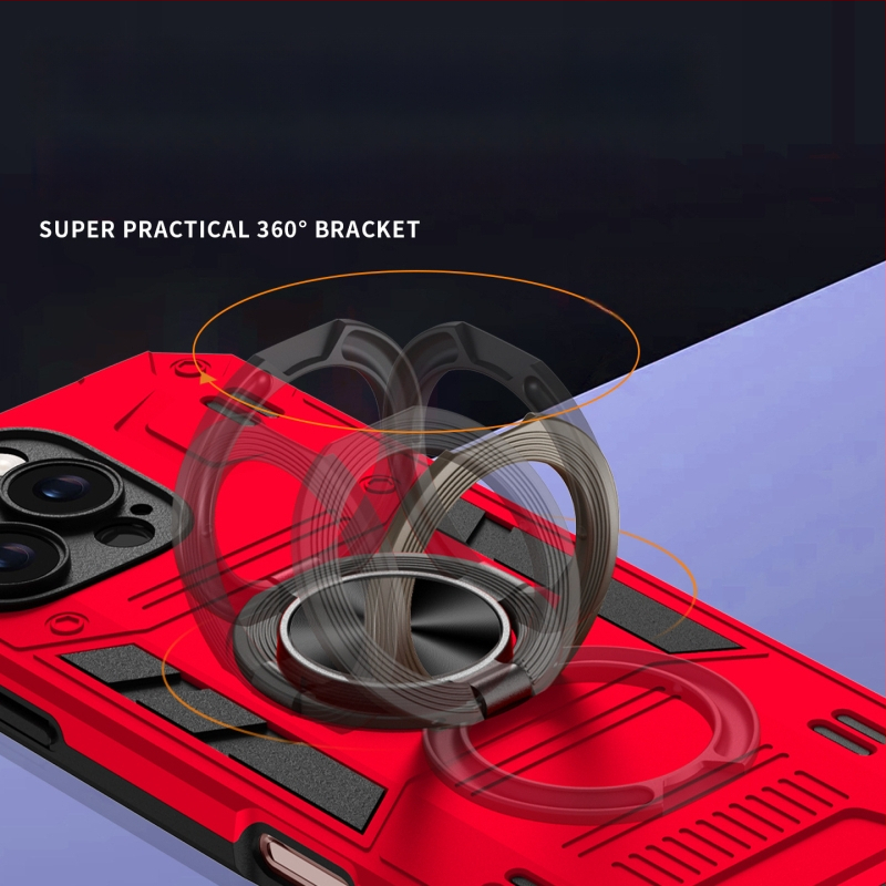 Husă pentru telefon cu inel pentru prindere și acoperire completă – TPU, turnare prin injecție, personalizabilă