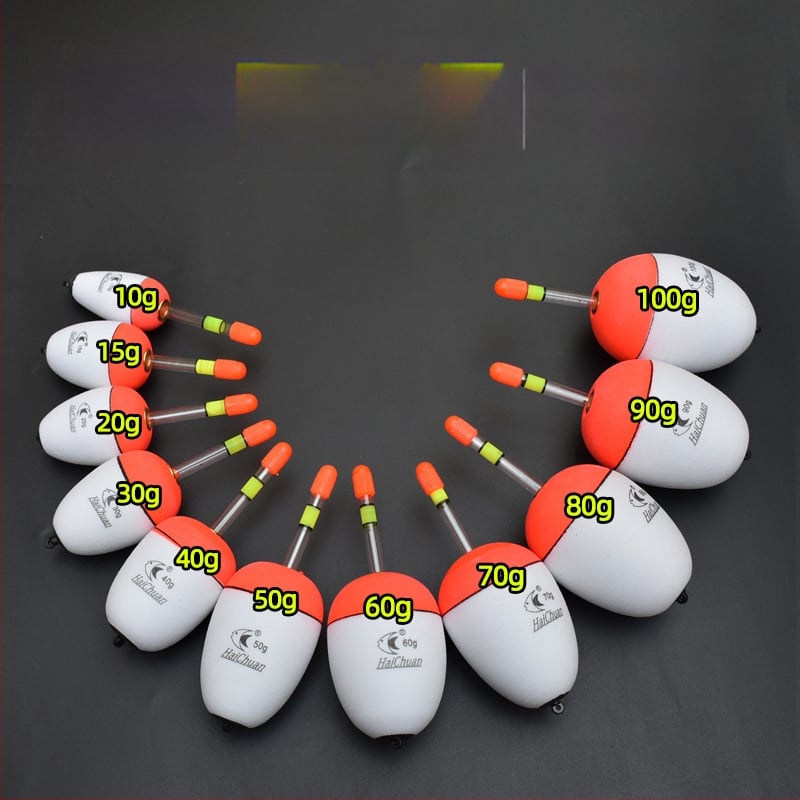 Žvejybos plūdė su vertikaliu dreifu • EVA putų medžiaga • Šviesos įdėklas • Prekės ženklas: Fishing Reiki