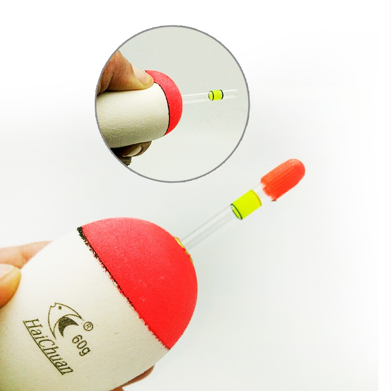 Žvejybos plūdė su vertikaliu dreifu • EVA putų medžiaga • Šviesos įdėklas • Prekės ženklas: Fishing Reiki