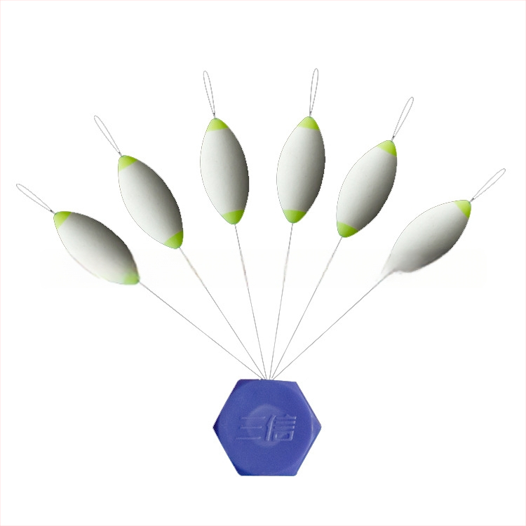 Septynių Žvaigždučių Plūdė – aerodinaminė, visiškai uždaras korpusas, aukšto ryškumo luminescencinis materi­alas; Prekės ženklas Shanghai Sanxin