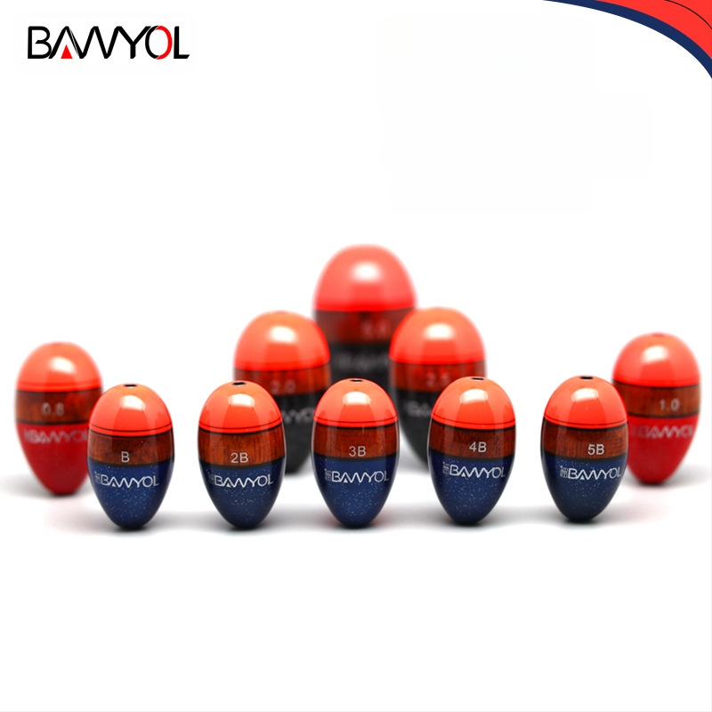 Žvejybos plūdė uolėtiems vandens vietoms iš sycamore medienos – BAWYOL, atsitiktinių susidūrimų apsauga, ilgasis metimas