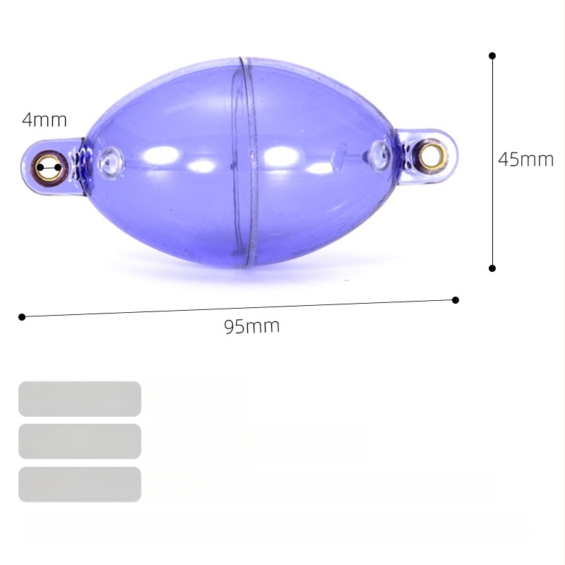 Septynžvaigždinis drift plūdė, pripildyta vandeniu, plastikinė, trumpas uodega, didelis pilvas, TOPly