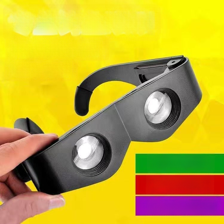 DY модел, телескоп-бинокул за глава, 6x увеличение, 3° зрително поле