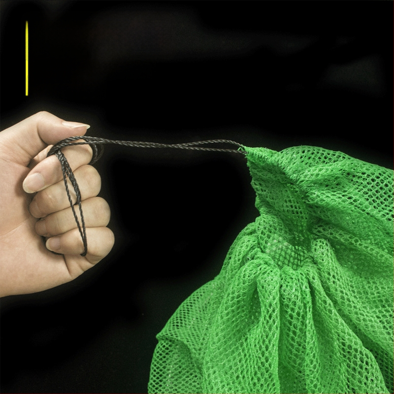 Nailoninis žuvų apsauginis tinklas, be mazgų, greitai džiūstantis, sulankstomas dėžės tipo žuvų narvas auginimui