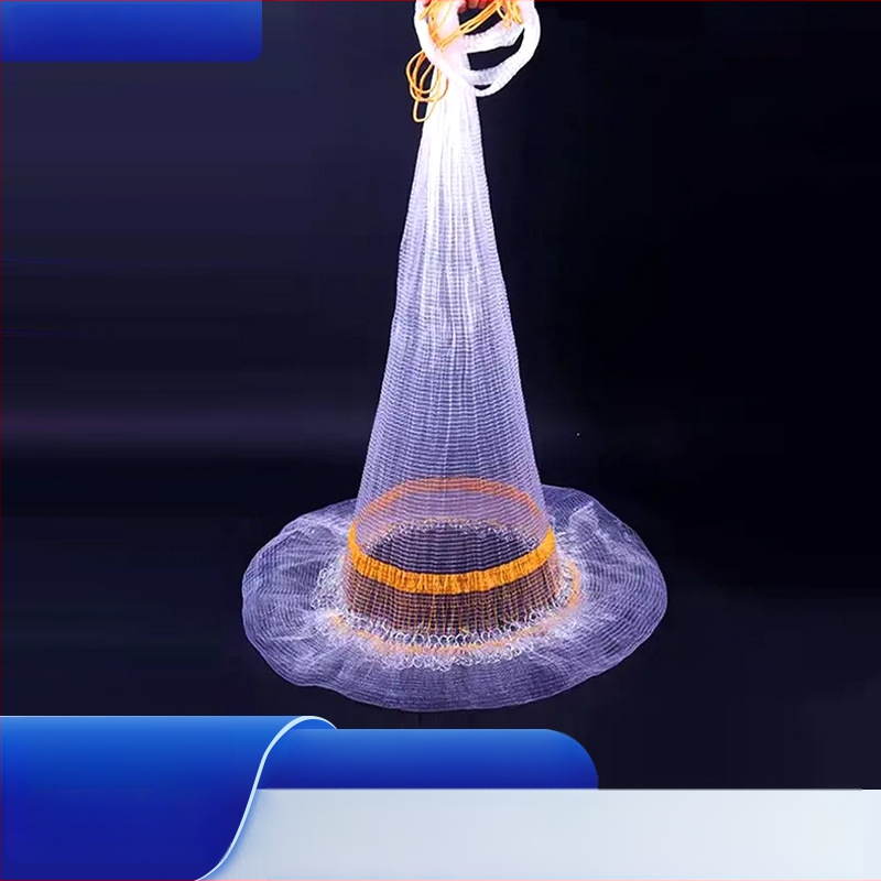 Tradicinis rankinis mėtymo tinklas žvejybai — Prekės ženklas: Chiyue; Medžiaga: Nailonas; Stilius: rankinis mėtymas; Kategorija: žvejybos tinklai