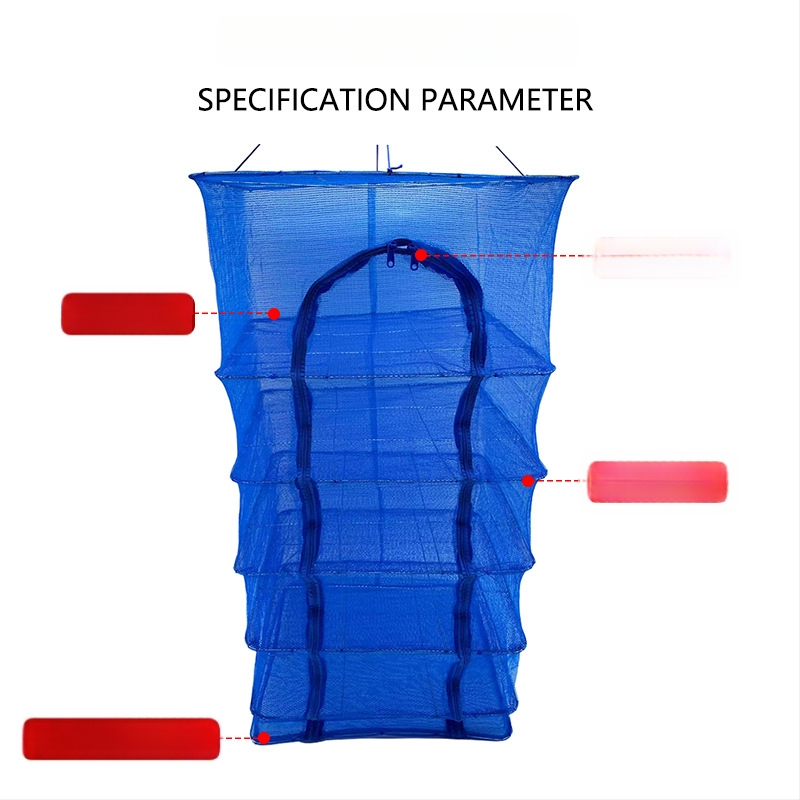 Džiovinimo tinklas ir džiovinimo dėžutė su tankia PE tinkleliu, apsauga nuo uodų ir musių