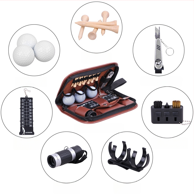 HOW-TRUE Golf set dodataka s višenamjenskim alatom u kutiji za poklon
