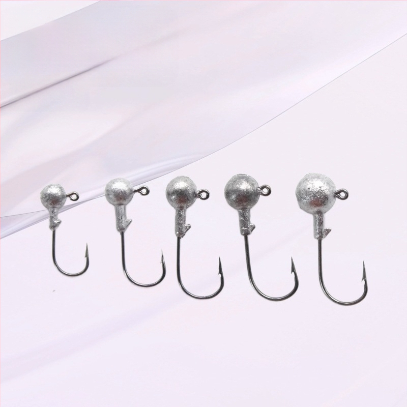 Wanhe 45 τεμάχια σετ αγκίστρων με μολύβδινο κεφάλι – κουτί εξοπλισμού αλιείας, συνθετικά υλικά, για γλυκό νερό και θαλάσσιο ψάρεμα