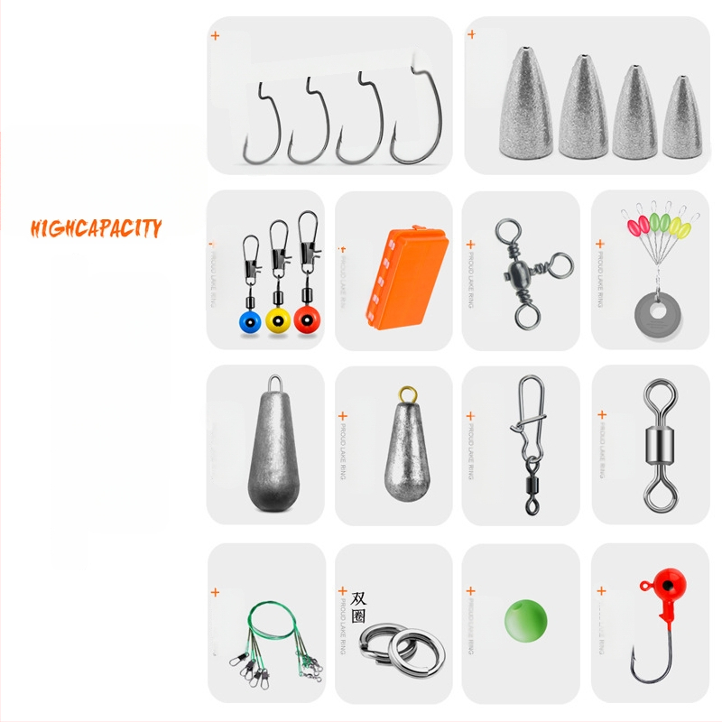 Xintao Žvejybos kabliukas 93720133 – Žvejybos įrankių rinkinys