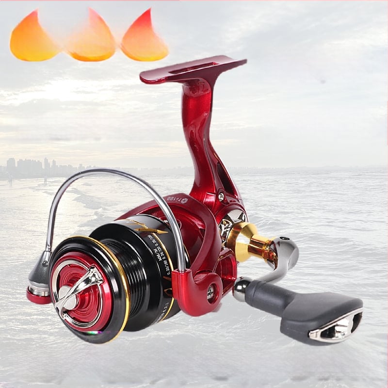 Kalio Περιστροφική Μηχανή Αλιείας με Ανταλλάξιμο Αριστερού/Δεξιού Χεριού, Αναδιπλούμενο Μπράτσο, Μεταλλική Σπείρα