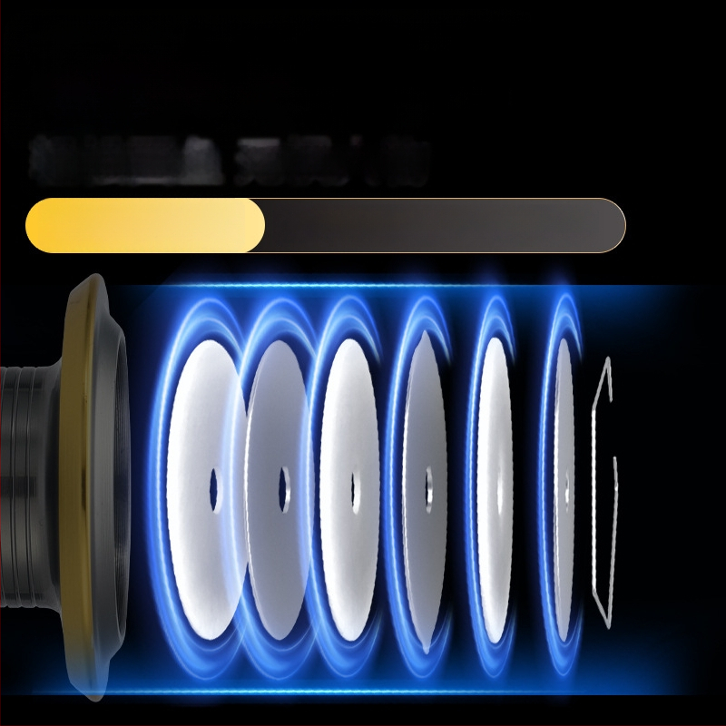 Komelon Spinning Reel με μεταλλική CNC λαβή και μεταλλικό spool, βιδωτής κατασκευής