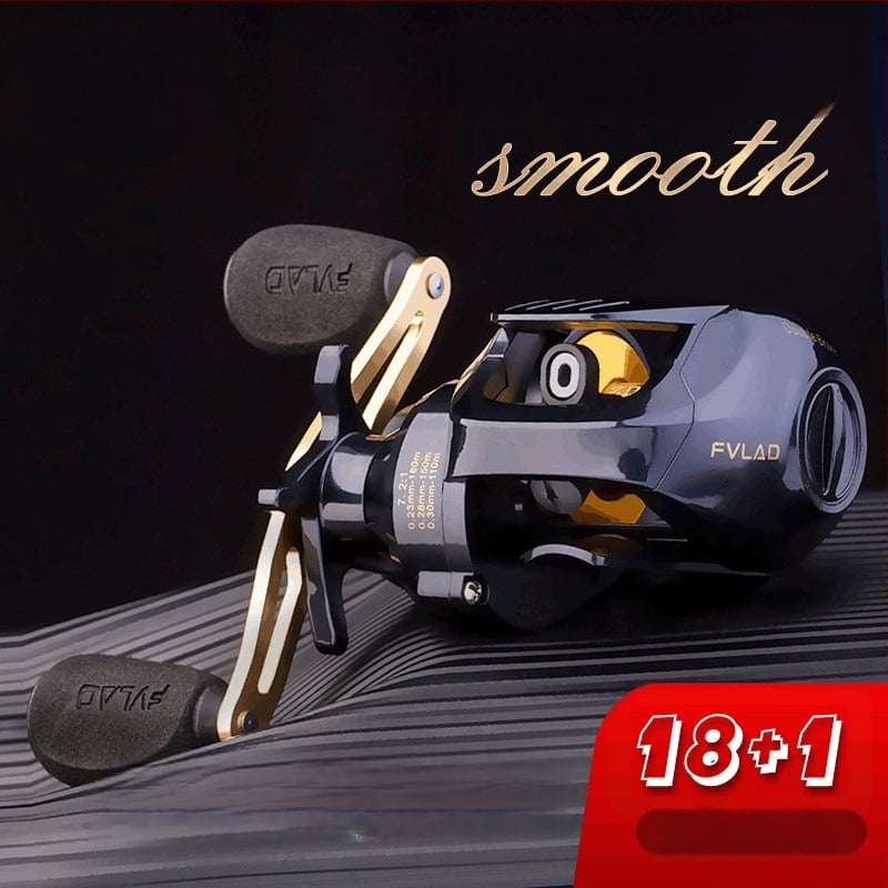 Fulad Water Drop Wheel μηχανισμός ψαρέματος, μεταλλική κατασκευή, αμφιδέξιος για αριστερό και δεξί χέρι