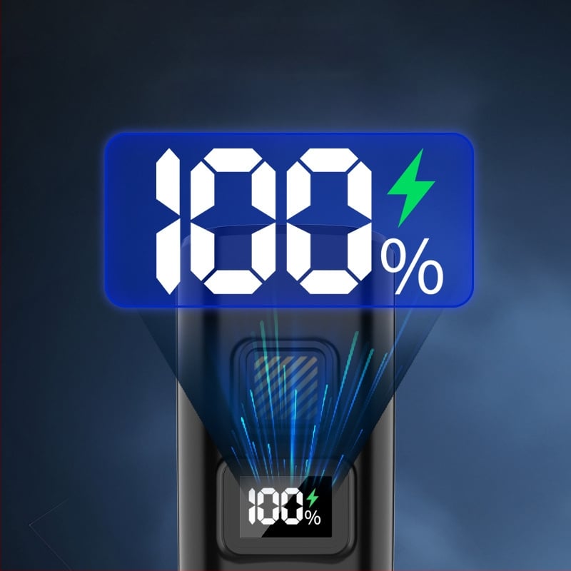 Φανάρι μπροστινό ποδηλάτου LED, 10W, επαναφορτιζόμενη μπαταρία 1200 mAh, σώμα από κράμα αλουμινίου, εμβέλεια έως 50 m (LED, 10W, 1200 mAh, κράμα αλουμινίου, 50 m)