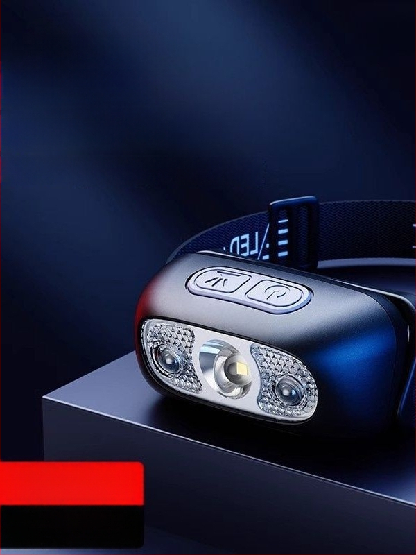 Φακός κεφαλής LED – επαναφορτιζόμενος, αδιάβροχος, δέσμη 10 m, αυτονομία 3–10 h, μπαταρία 18650