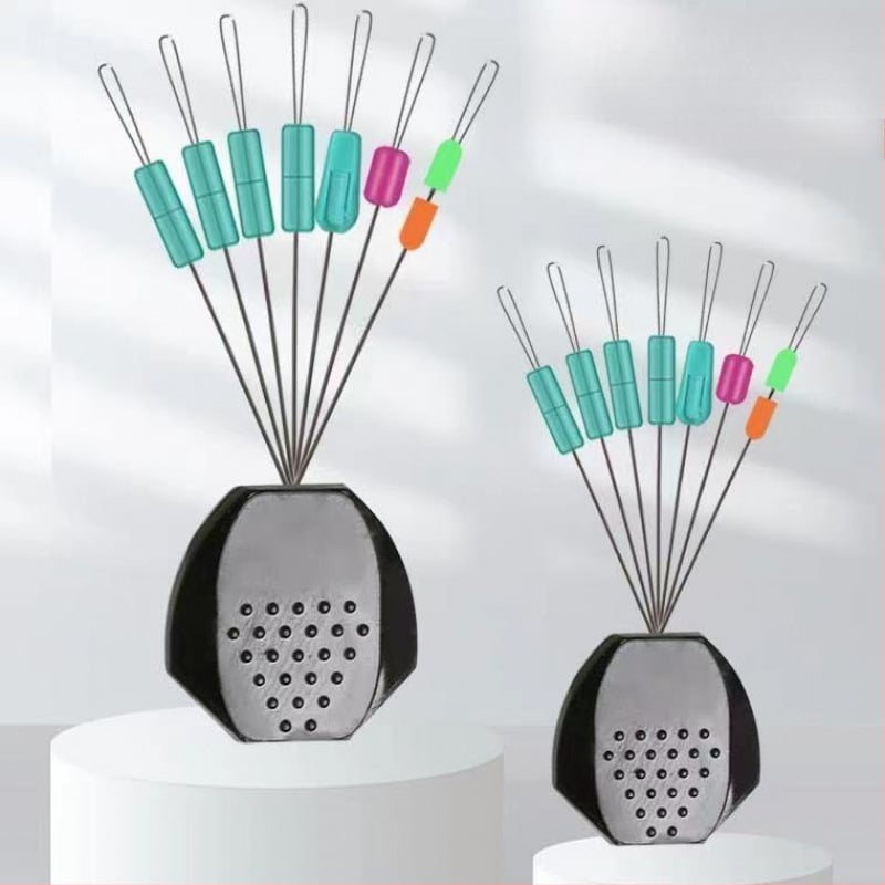 Slydimo plūdės komplektas uolinei žvejybai – linijos priedai