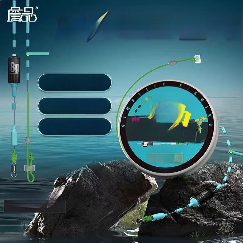 Žvejybos linijų rinkinys dideliems žuvims, be mazgų, deimantinis žiedas, pagrindinė linija didelio įtampos, medžiaga: vilna