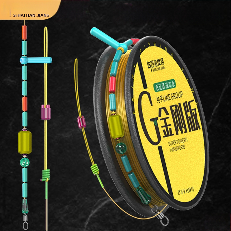 Pagrindinės žvejybos linijos rinkinys – nailono siūlas; Ilgis: peržiūrėti detales; Kilmė: Kinija; Žvejybos vieta: peržiūrėti detales