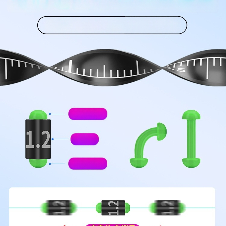 Žvejybos linijų rinkinys su dvigubais kabliukais ir auksine apdaila, medžiaga: šilkinė gėlė, ilgis 3,6 m, upės žvejybai