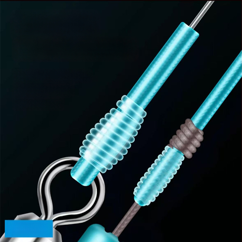 Pagrindinės žvejybos linijos rinkinys Black Pit, rankų darbo, PE sustiprintas, nailonas, ilgis 3.6 m