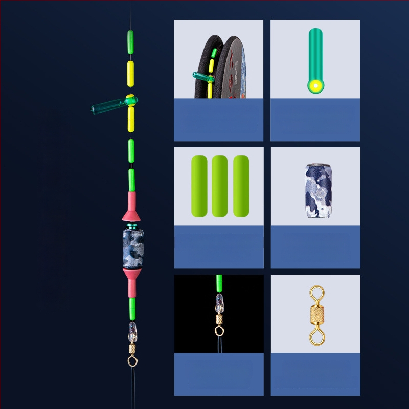 Nailono vientisa pagrindinė žvejybos linija komplektas gėlavandeniams žvejyboms — Medžiaga: Nailonas; Ilgis: 3.6–8.1 m; Tinka ežerams, tvenkiniams ir upei.