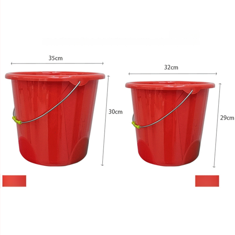 Nešiojama plastikinė kibira su rankena, sutirštintas dizainas lauko automobilių plovimui ir žvejybai, Jin cheng prekės ženklas, PP medžiaga, išleistas 2020 m., bendras svoris 380