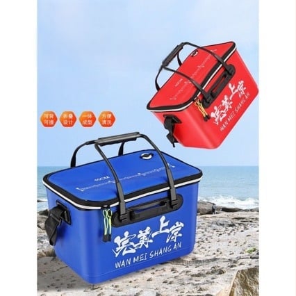 Žuvų kibiras EVA – vienos dalies, storos sienos, gyvų žuvų ir masalų laikymui