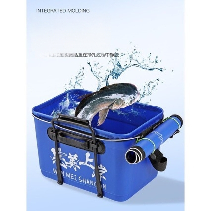 Žuvų kibiras EVA – vienos dalies, storos sienos, gyvų žuvų ir masalų laikymui
