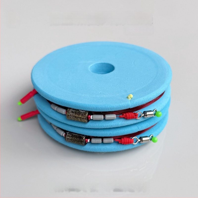 Zhenxiu Lengvas pagrindinės linijos rinkinys su sustiprintu deimantiniu mazgu Black Carp, Grass Carp, Bighead Carp ir Crucian Carp • Nailono siūlas • Ilgis 3,6–15 m