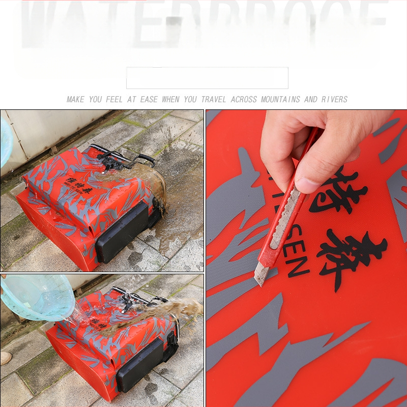 Gyvų žuvų kibiras žvejybai, sulankstoma EVA konstrukcija, sutirštintas dizainas, daugiafunkcinis žvejybos įrangos krepšys