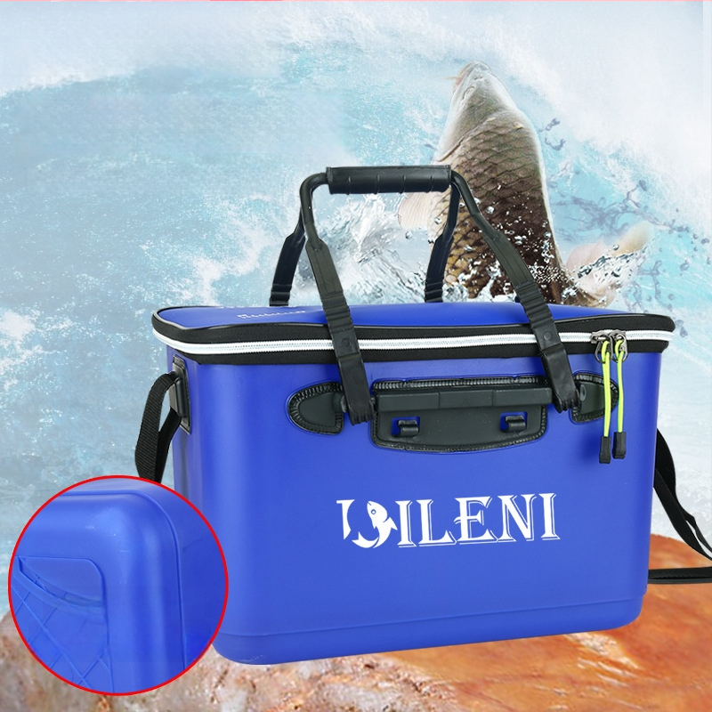 Žuvų kibiras su integruota stiprinta EVA vienos dalies konstrukcija gyviems žuvims (stiprintas EVA, vienos dalies konstrukcija, tvirta)