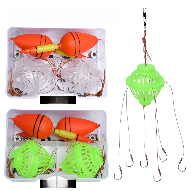 Sprogstamų kabliukų komplektas karpių žvejybai – 2 komplektai, Iseni kabliukai su dantimis, dydžiai 8-14, 315 vienetų, Shang Fisherman