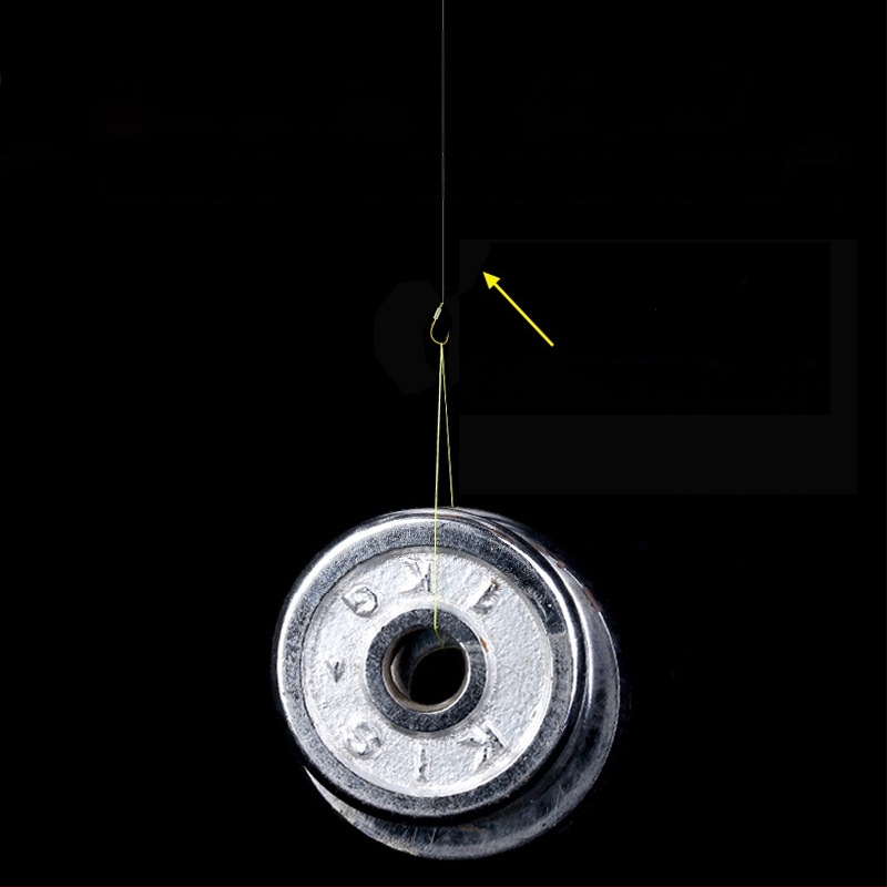 Yingke žvejybos kabliukų rinkinys su manžetu, dvigubas kabliukas, su dantimis, prieš susivėlimą